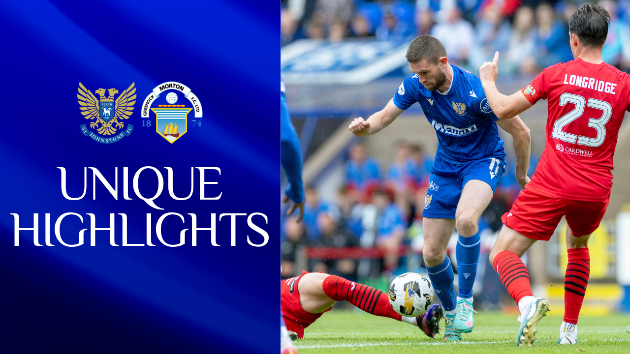 Unique highlights || Saints v Morton