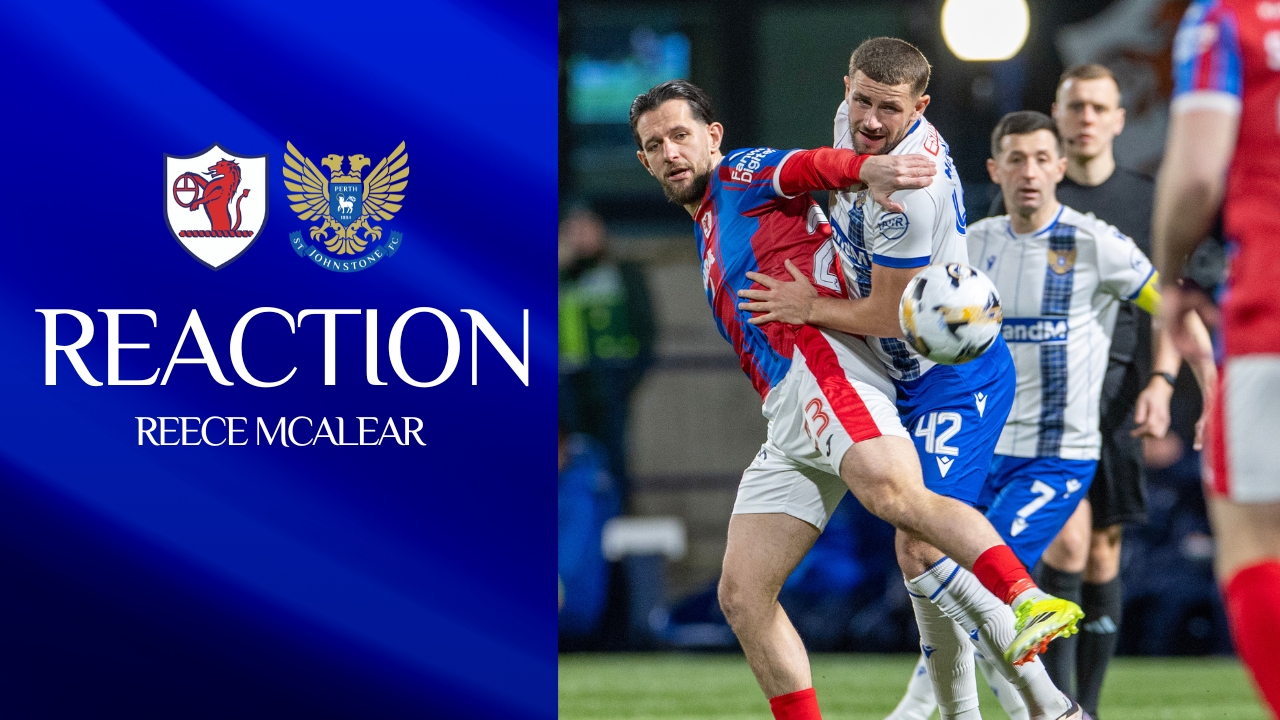 Reece McAlear || Raith Rovers reaction