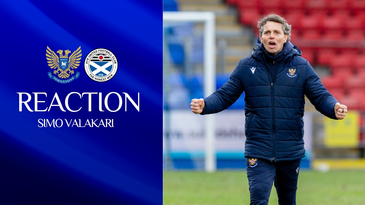 Simo Valakari || Ayr United reaction