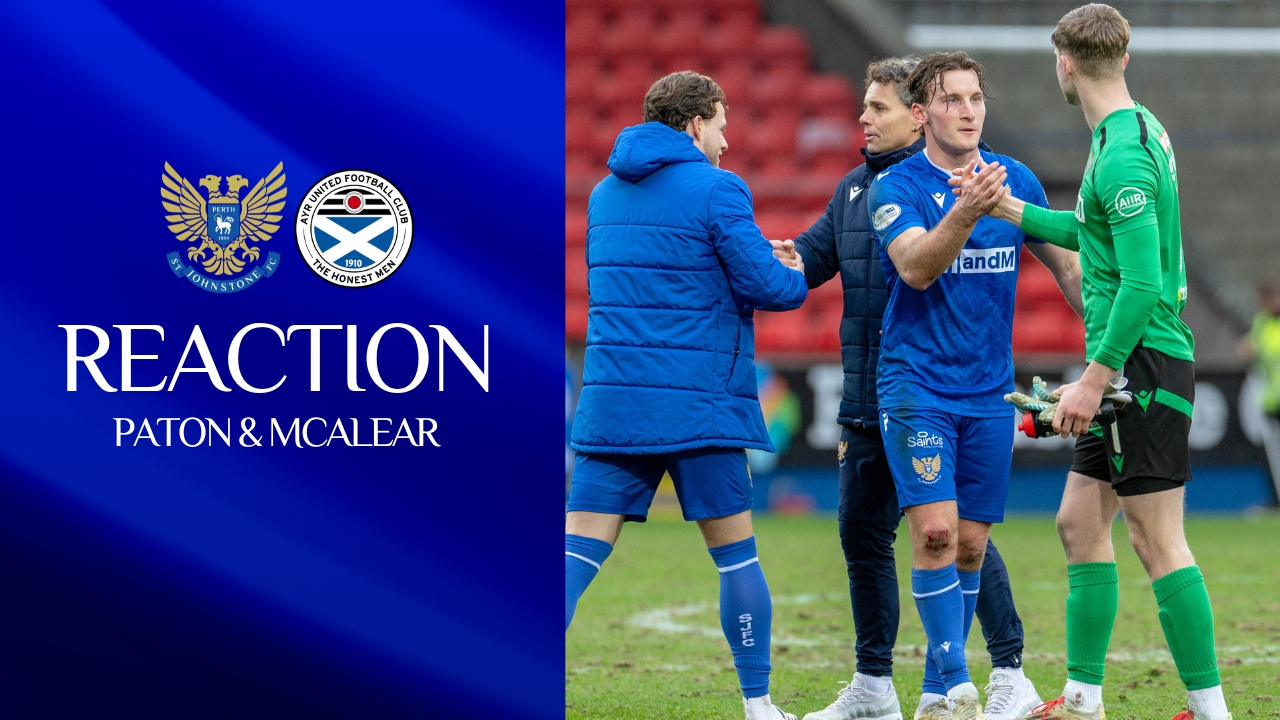 Reece McAlear & Ruari Paton || Ayr United reaction