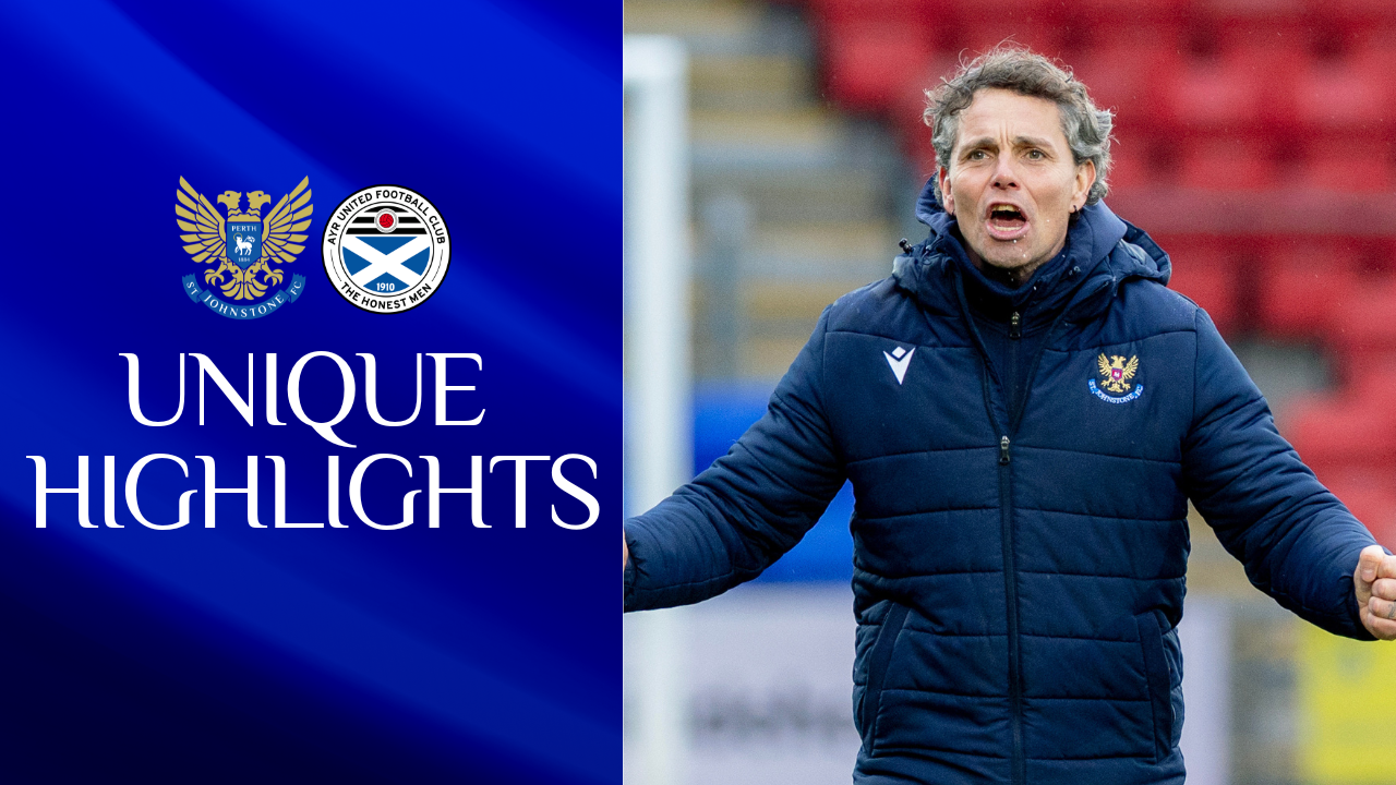 Unique highlights || St Johnstone v Ayr United