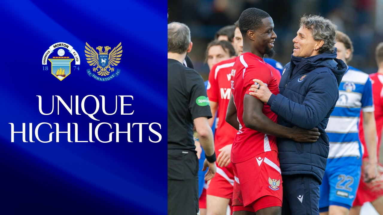 Unique highlights || Morton v St Johnstone
