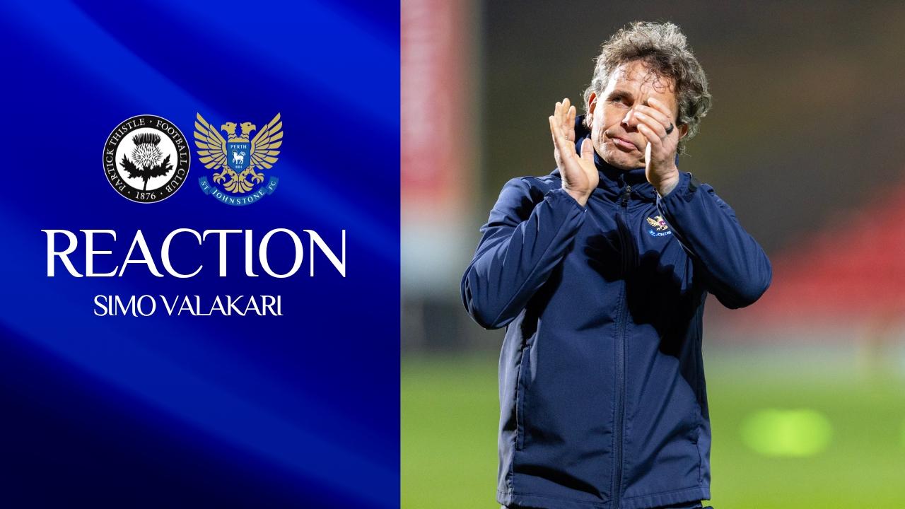 Simo Valakari || Partick Thistle reaction