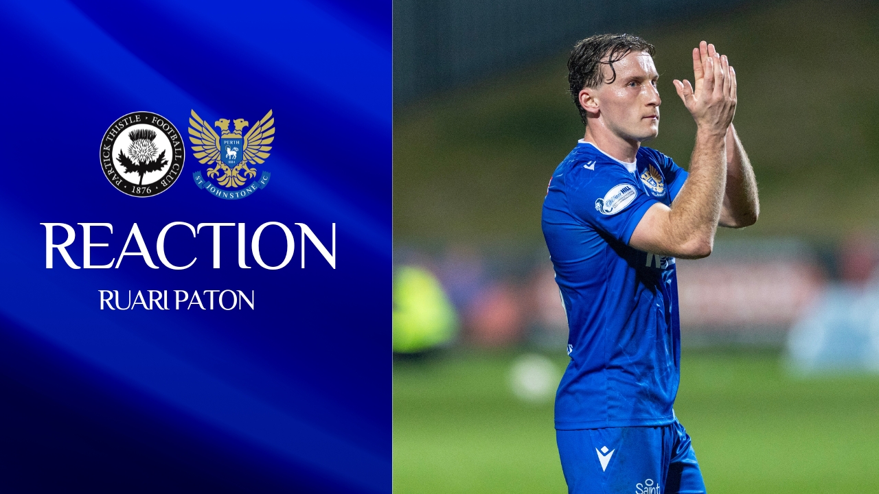 Ruari Paton || Partick Thistle reaction