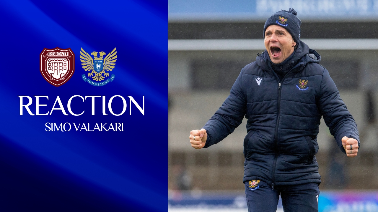 Simo Valakari || Arbroath reaction