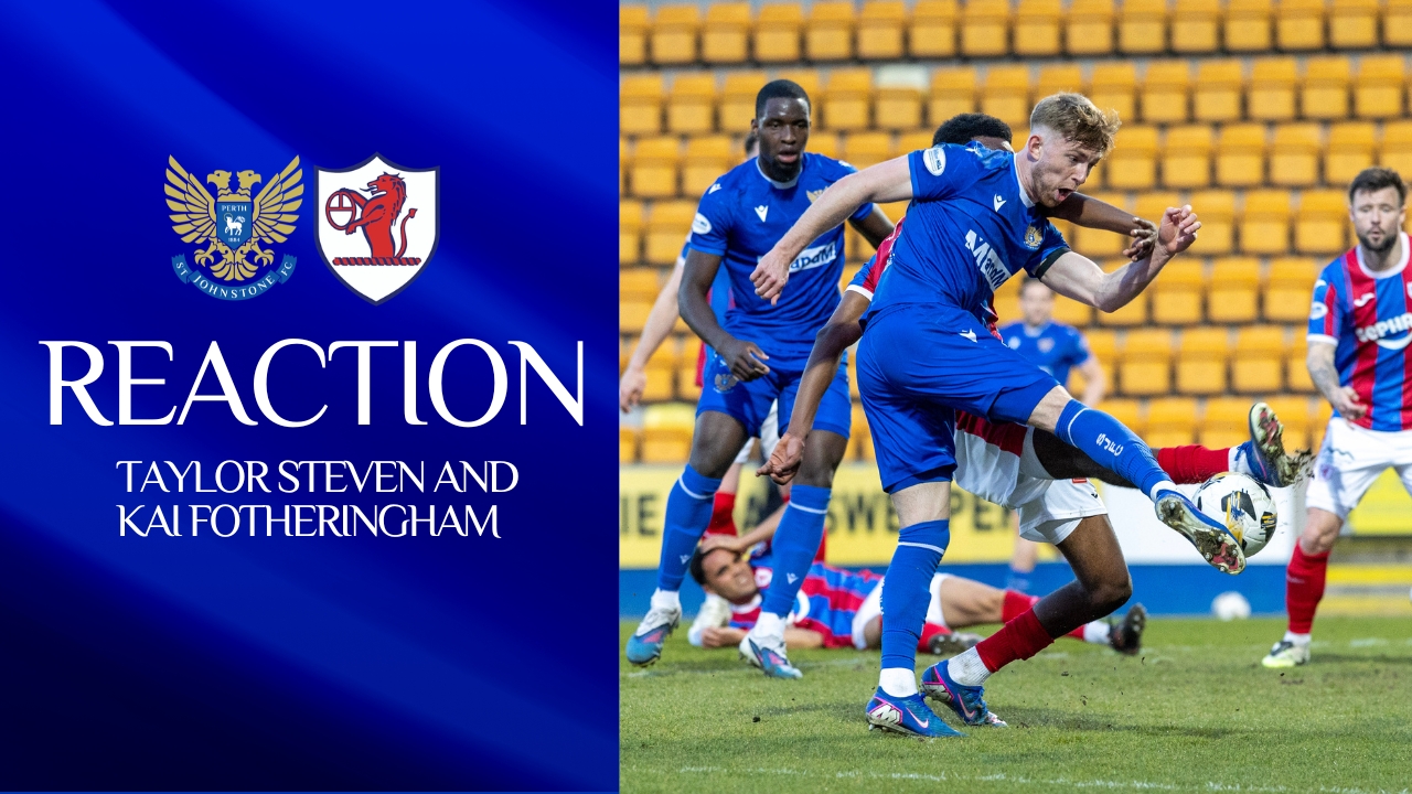 Taylor Steven and Kai Fotheringham || Raith Rovers reaction