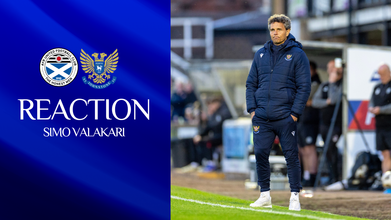 Simo Valakari || Ayr United reaction