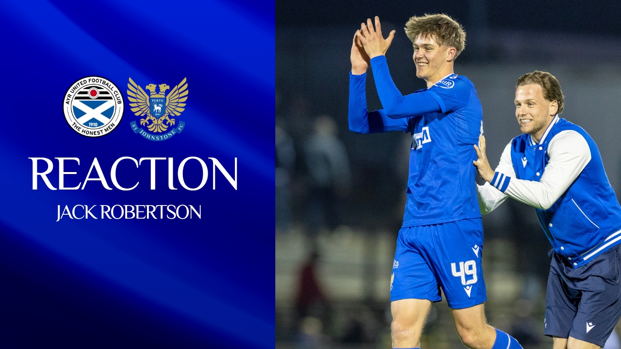 Jack Robertson || Ayr United reaction